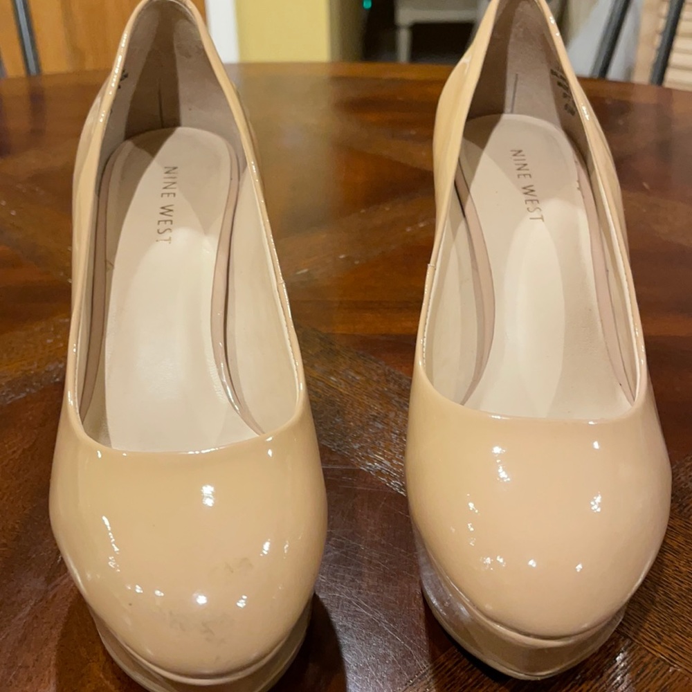 High platform heels